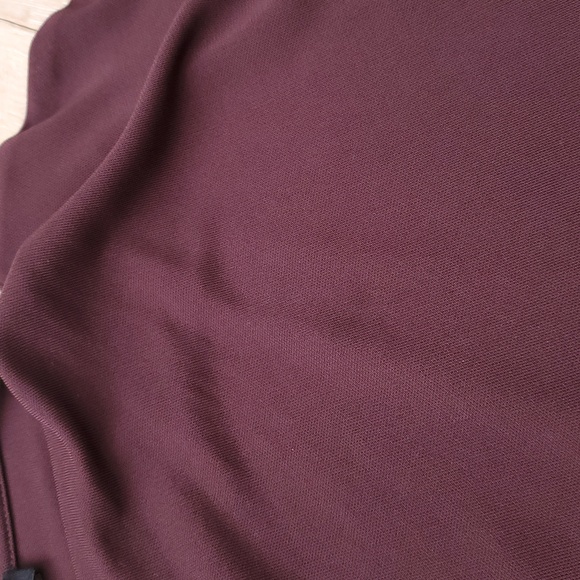 All Saints Elegant Birgundy Long Sleeve Top - Picture 8 of 8